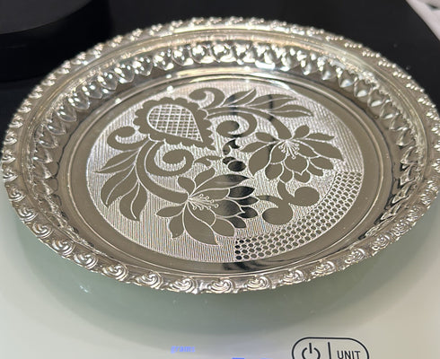 Pure Silver Design Plate 159g